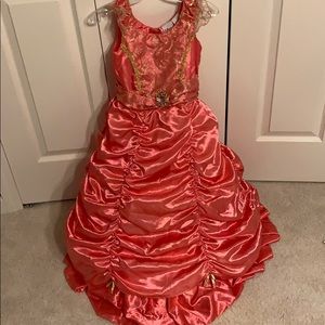 Pink and Gold Princess Dress Size 6 Perfect Condit